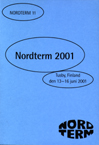 Nordterm 2001 -julkaisun kansi.